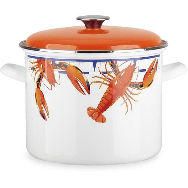 BAUMALU Casserole - Geëmailleerd Staal - 26 x 20 cm - Kreeft Design
