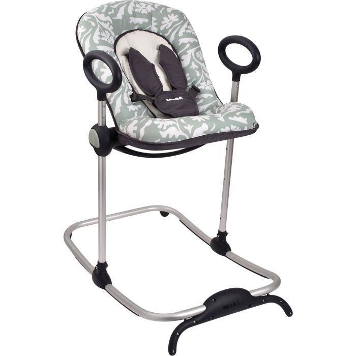 Bouncer - BEABA - Up & Down I - Hoogte Verstelbaar - Playprint Natuur-1