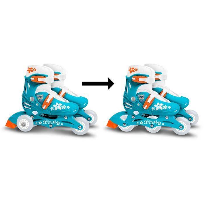 2-in-1 Inline Skates - DISNEY - STITCH - 3 Wielen - Maat 27-30-3