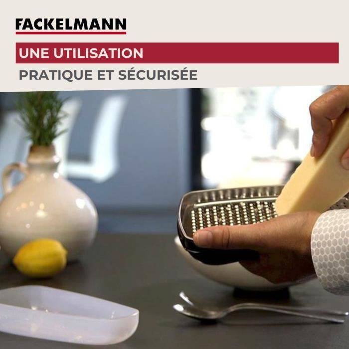 Duo Zester en Parmezaan Rasp - FACKELMANN - RVS - 42 en 19 cm-2