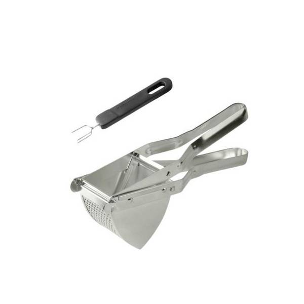Duo Aardappelpureerder en 3-Puntige Vork - FACKELMANN - Voor Aardappelen 3-pronged