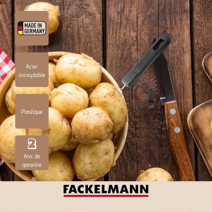Duo Aardappelpureerder en 3-Puntige Vork - FACKELMANN - Voor Aardappelen 3-pronged-3