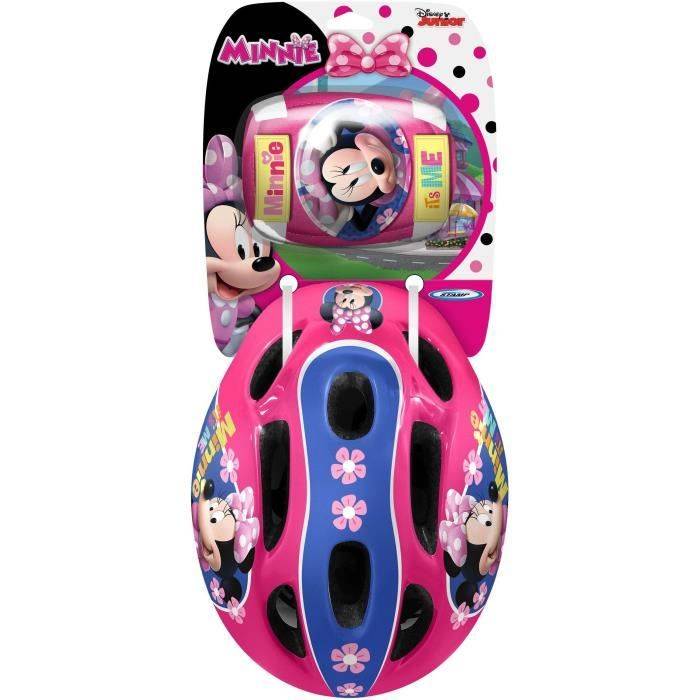 DISNEY MINNIE Combi Helm + Knie- en Elleboogbeschermers-1