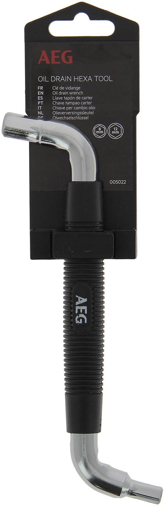 AEG Hexagonale Afvoerplug Moersleutel - Dubbele Hexagon 8-12 mm-1