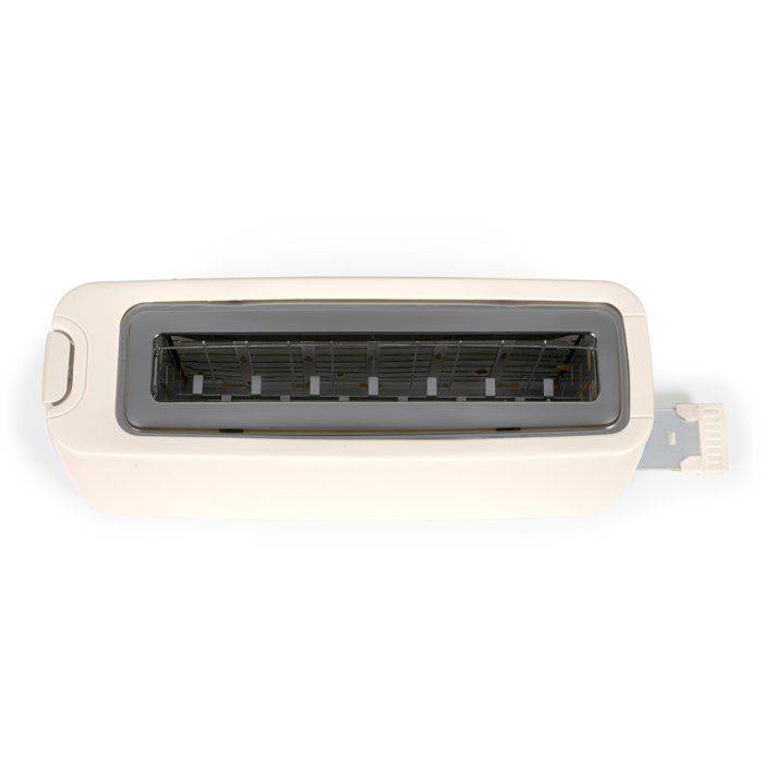 LIVOO Toaster DOD168C - 900W - Lange Slot - Instelbare Thermostaat: 7 Niveaus - Off-white-1