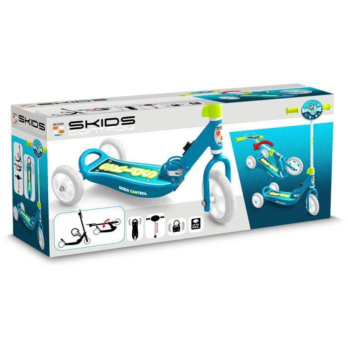 STAMP Vouwbare 3-Wiel Scooter - Skids Control Explore - Blauw 3-wheel-3