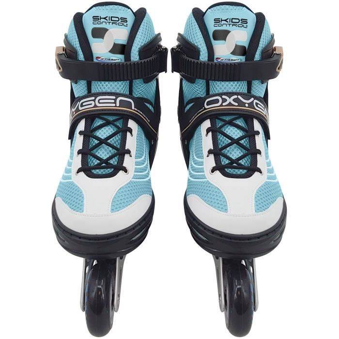 SKIDS CONTROL OXYGEN Verstelbare Semi-Zachte Inline Skates - Maat 38-41 - OX794302-3