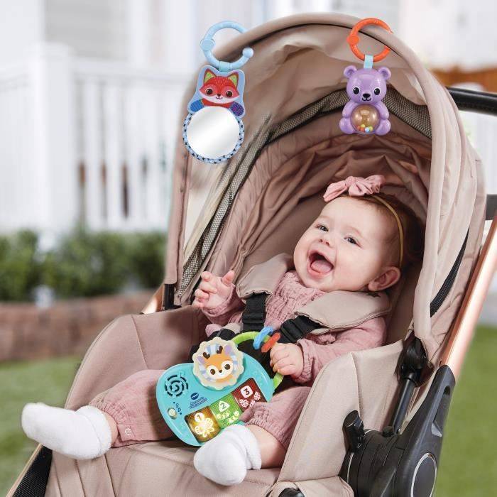 VTECH Mijn Sensorisch Activiteit Kussen - Ontwikkelingsspeelgoed voor Baby's 3-24 Maanden-3