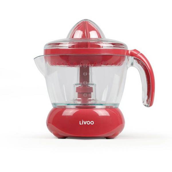 LIVOO Elektrische Citruspers - DOD131RC - 25 W - 700 ml - Rood