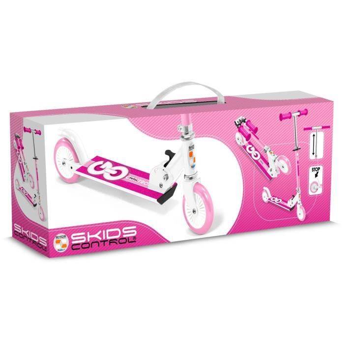 STAMP Vouwscooter SKIDS CONTROL Roze voor Kinderen 5+-2