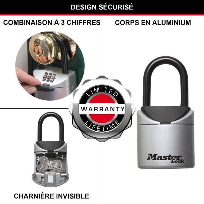 Veilige Sleutelbox - MASTER LOCK 5406EURD - XS Maat met Handvat-2