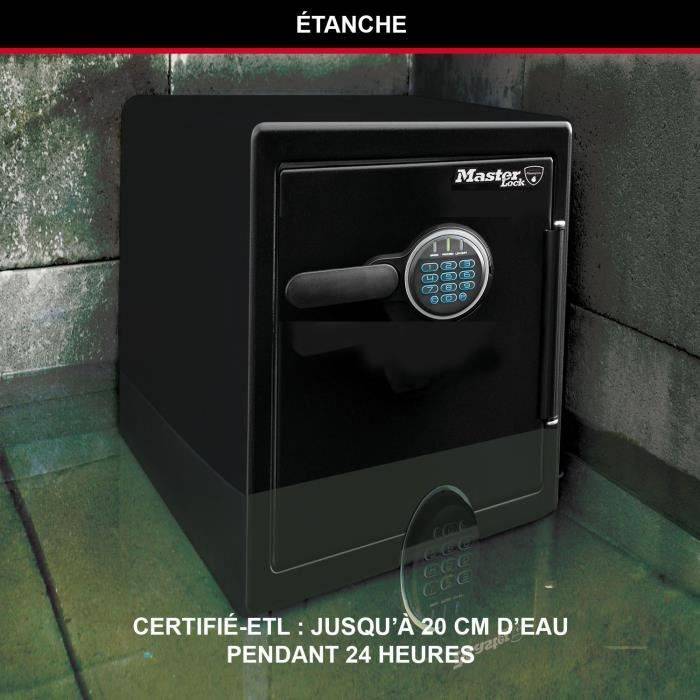 Kluis - MASTER LOCK - Brandwerend en Waterdicht - XXL 56,6 L - Elektronisch Combinatieslot-4
