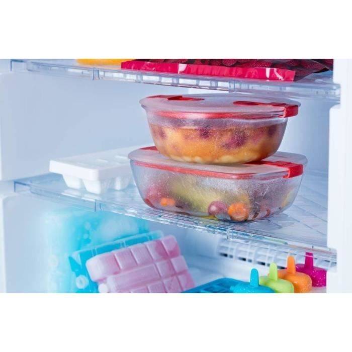 PYREX Rechthoekige Container met Deksel - 28 x 20 cm - 2,5 L - Koken & Verwarmen - Borosilicaatglas-4
