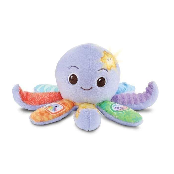 VTECH Knuffel - Lila, Lumi Muzikale Octopus - 3-36 Maanden - Interactief-0