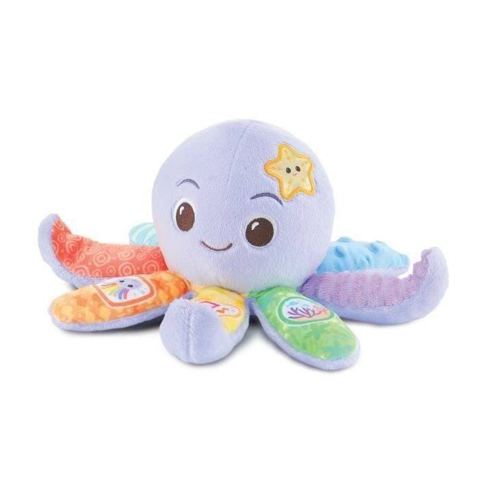 VTECH Knuffel - Lila, Lumi Muzikale Octopus - 3-36 Maanden - Interactief-1