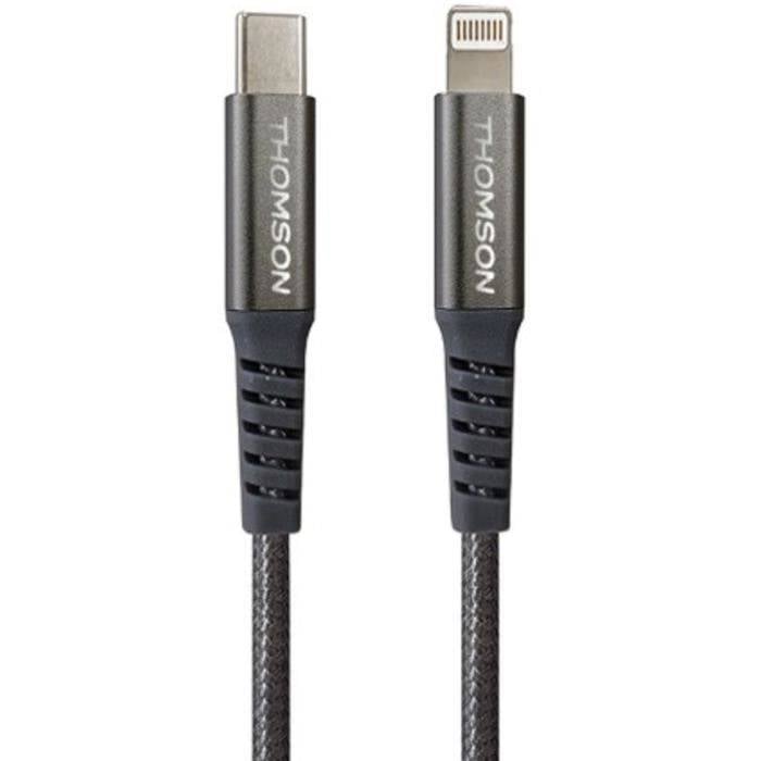 THOMSON Kabel USB-C naar Lightning 5A 1,5 m-0