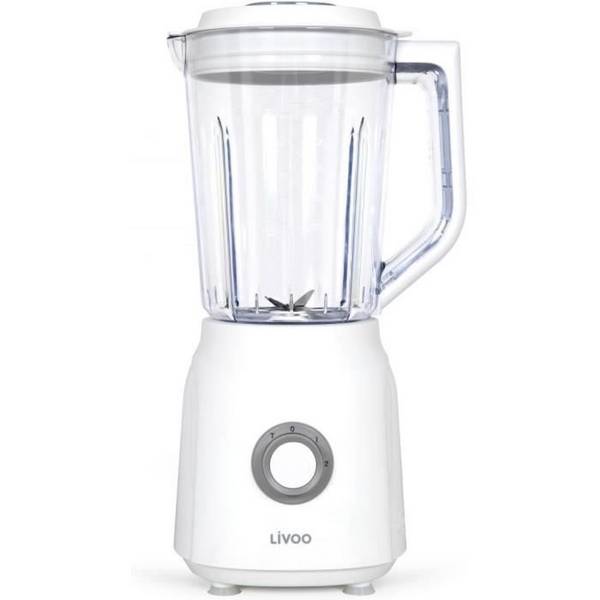 LIVOO Blender - 1,5 L - 600 W - 22.000 RPM - 2 Snelheden - Turbo Wit