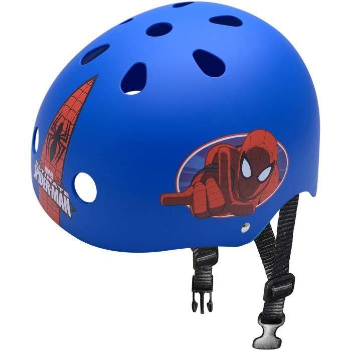 STAMP Spiderman Skatehelm - Maat 54-60 cm - Jongen-0