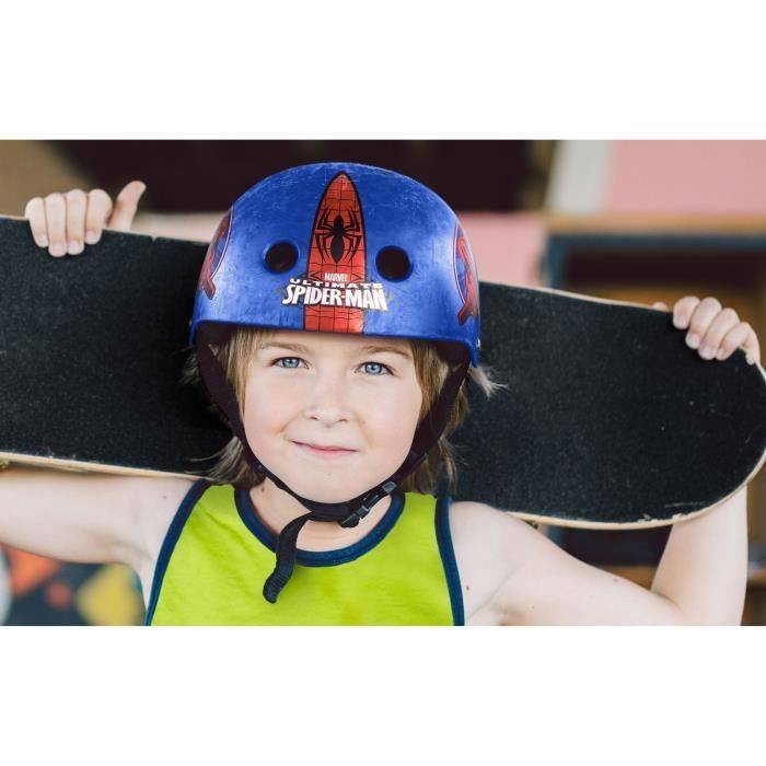 STAMP Spiderman Skatehelm - Maat 54-60 cm - Jongen-3