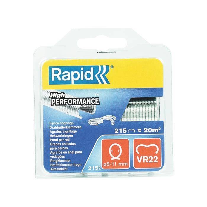 RAPID VR22 Gegalvaniseerde Hek Nieten, Verpakking van 215-0