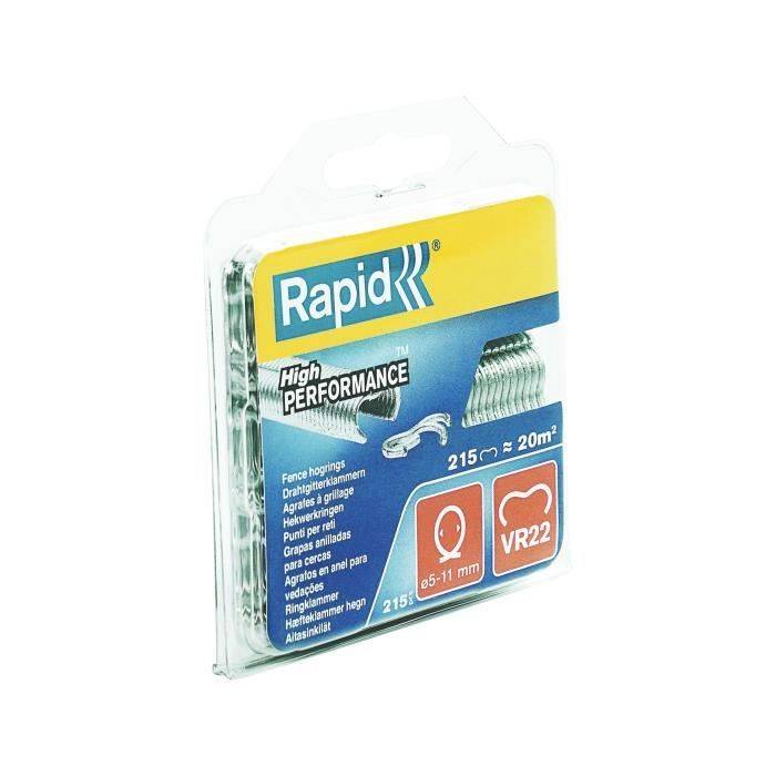 RAPID VR22 Gegalvaniseerde Hek Nieten, Verpakking van 215-1