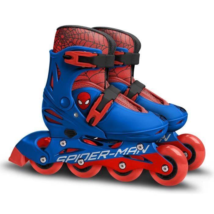 STAMP Verstelbare Spiderman Inline Skates - Jongens - Maat 30-33 - Leeftijd 6+-0