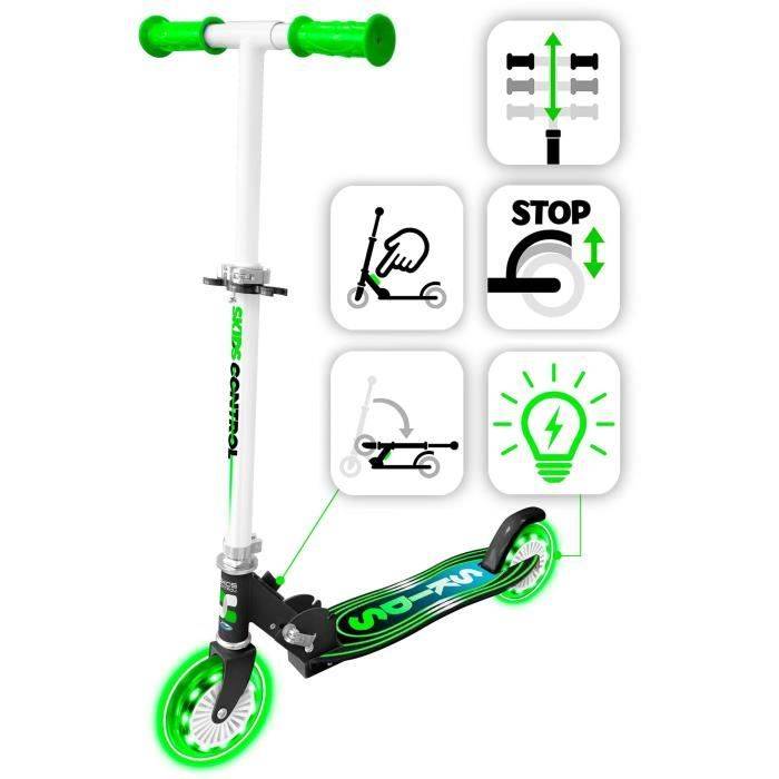 STAMP Vouwscooter SKIDS CONTROL met Verlichte Wielen-4
