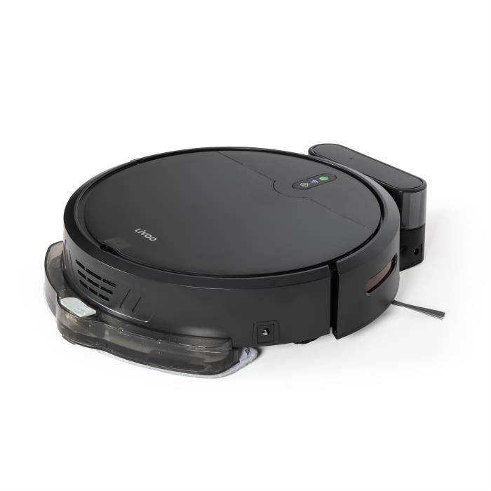 LIVOO DOH145 WASH'UP - Robotstofzuiger en Mop - 1000 Pa - 70 min-1