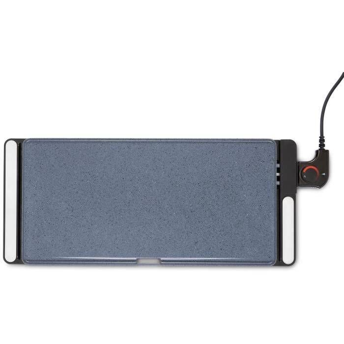 LIVOO Keramische Grillplaat - DOC320 - 2200W - Verwijderbare Gietaluminium Plaat - Verstelbare Thermostaat-1