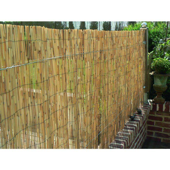 NATURE Stro Mat - Gepelde Natuurlijke Rietstelen - 3 x 1 m-1