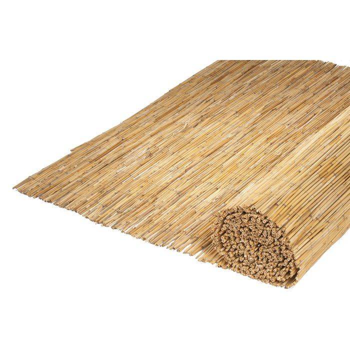 NATURE Stro Mat - Gepelde Natuurlijke Rietstelen - 3 x 1 m-3