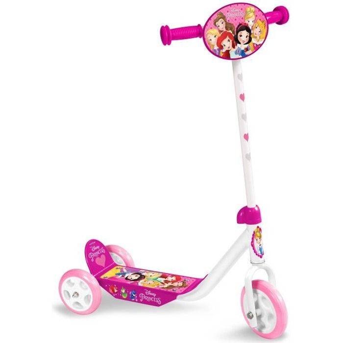 STAMP - 3-Wiel Stuntstep - DISNEY PRINCESSEN - Verstelbare Hoogte 3-Wheel-0