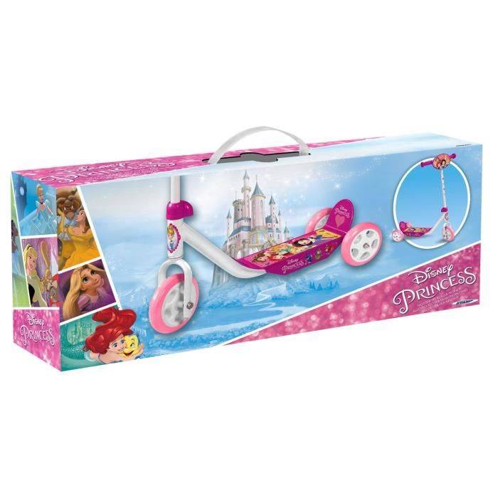 STAMP - 3-Wiel Stuntstep - DISNEY PRINCESSEN - Verstelbare Hoogte 3-Wheel-1