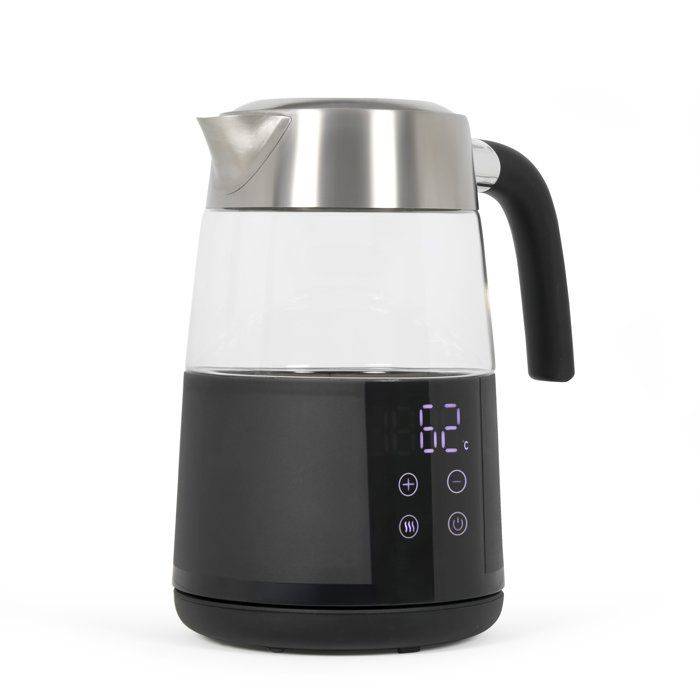 LIVOO DOD221N Digitale Waterkoker 1,7 L 2200 W 360° Draaischijf RVS-4