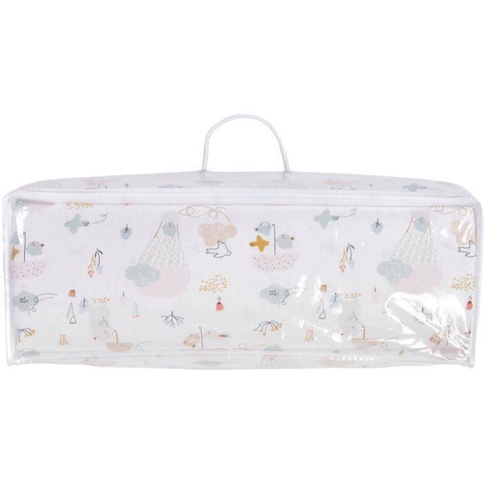 TINEO Balloons Reis Matras 120x60 cm - Wit - Compact & Draagbaar-2