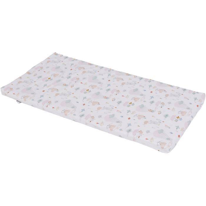 TINEO Balloons Reis Matras 120x60 cm - Wit - Compact & Draagbaar-3