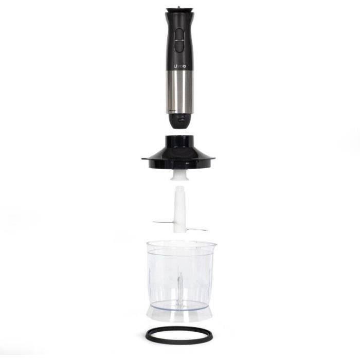LIVOO Staafmixer Set - 800 W - 12 Snelheden - Zwart - DOP246-2