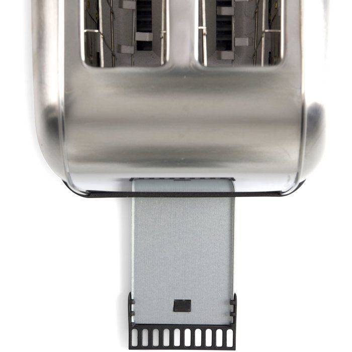 LIVOO Toaster DOD196 - 850W - 2 Slots - Instelbare Thermostaat: 7 Niveaus - RVS 2-slice-1