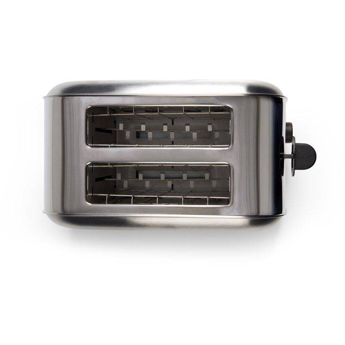 LIVOO Toaster DOD196 - 850W - 2 Slots - Instelbare Thermostaat: 7 Niveaus - RVS 2-slice-2