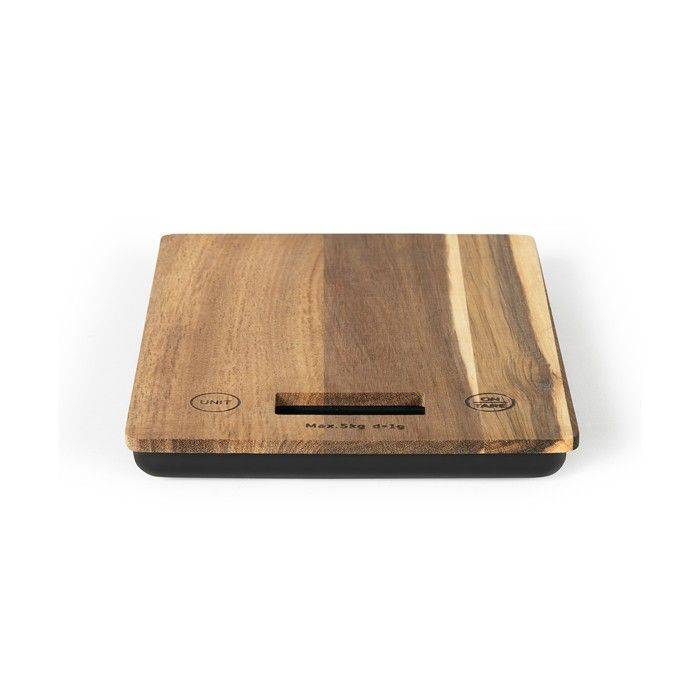 Livoo Elektronische Keukenweegschaal DOM492 - 5 kg Capaciteit - Acaciahout-1