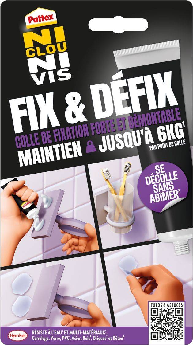 PATTEX Fixatielijm - Geen Spijkers - Tube - 44 g-0