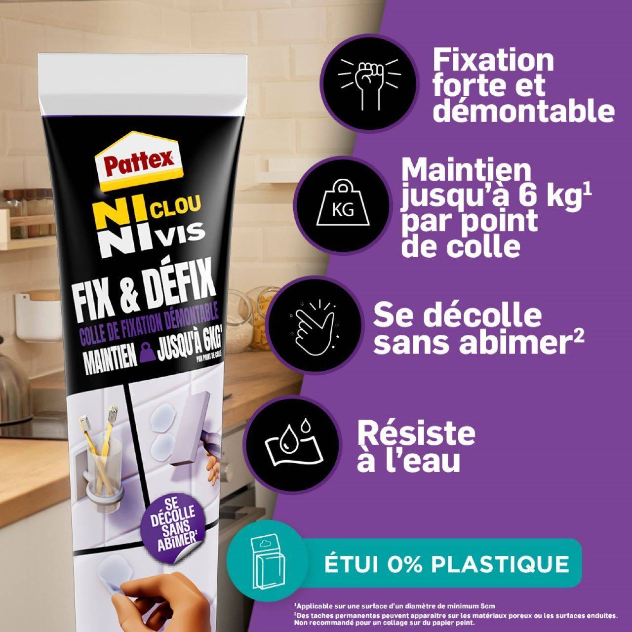 PATTEX Fixatielijm - Geen Spijkers - Tube - 44 g-2