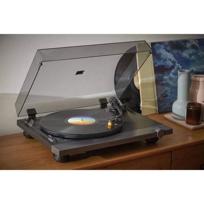 THOMSON TT700 Draaitafel - Premium 33 en 45 RPM - Audio Technica AT91 Cartridge - Zwart-2