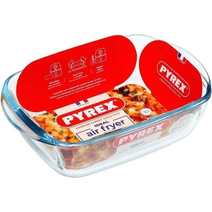 PYREX Airfryer Ovenschaal - 1450143 - Rechthoekig Borosilicaatglas - 23 x 15 cm-4