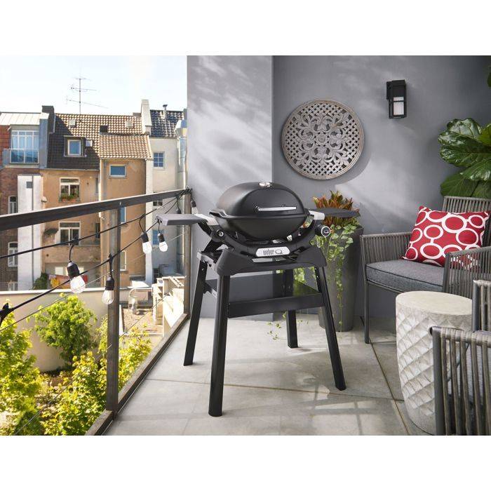 Weber Q1200N Gasbarbecue met Stand - 2,94 kW - 1 Brander - Zwart 2.94kW-3