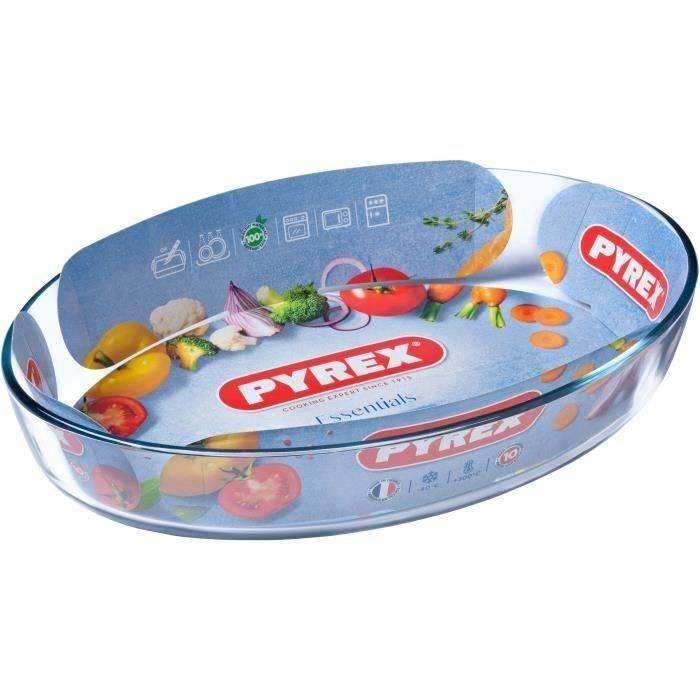 Pyrex Ovenschaal - 1450038 - Ovaal - Borosilicaatglas - 35 x 24 cm-0