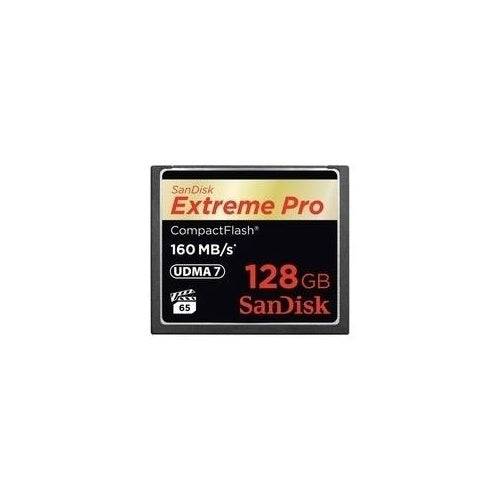 SanDisk Extreme Pro - Flashgeheugenkaart - 128GB - 1000x/1067x - CompactFlash (SDCFXPS-128 g-X46)-0