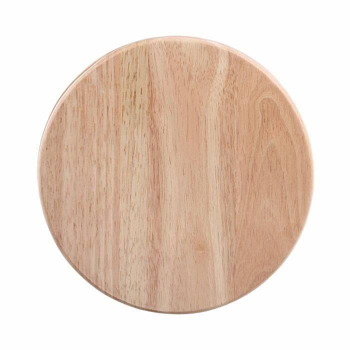 LIVOO Kaasplank - MEN28 - Rubberhout - Draaiende Plank - 4 Gereedschappen-0