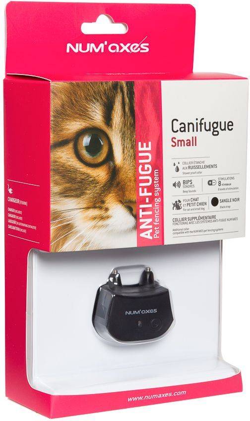 NUM'AXES Antivluchtband - CANIFUGUE - Klein - Zwart-1