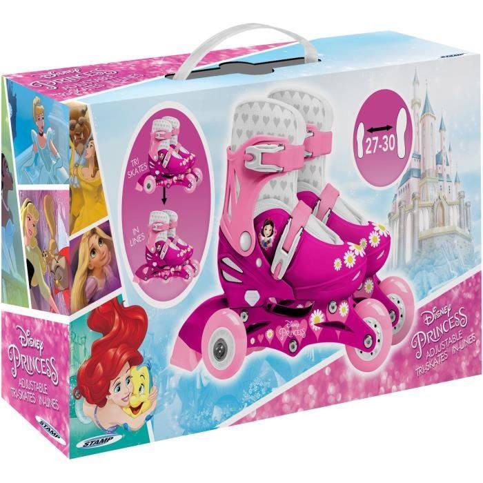 DISNEY PRINCESSES Verstelbare Inline Skates - 27-30 - 2-in-1 Triskate-2
